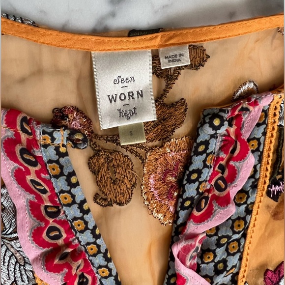 Anthropologie Embroidered Tunic - Picture 2 of 6